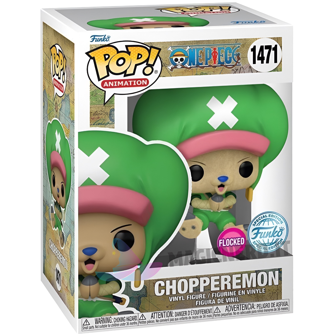 funko pop one piece chopperemon flocked 1471