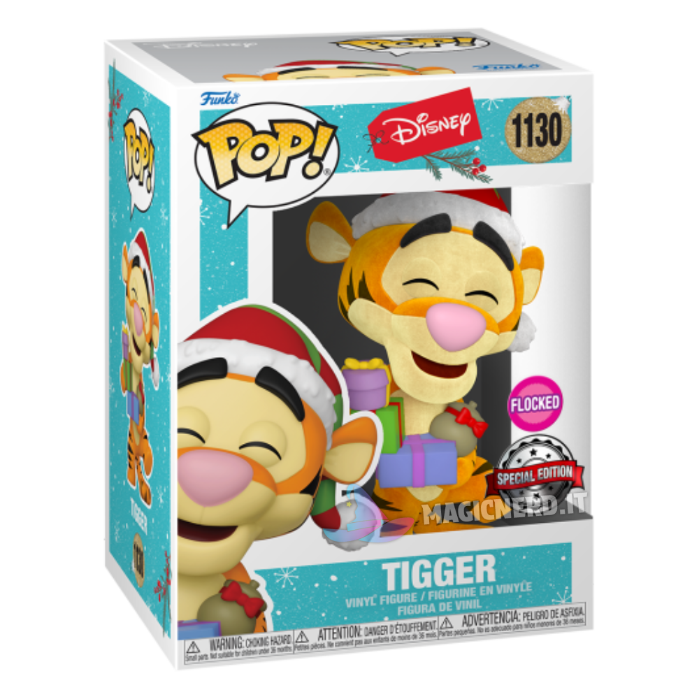 Funko Pop! Disney Holiday Tigger 1130 Flocked (Special Edition)