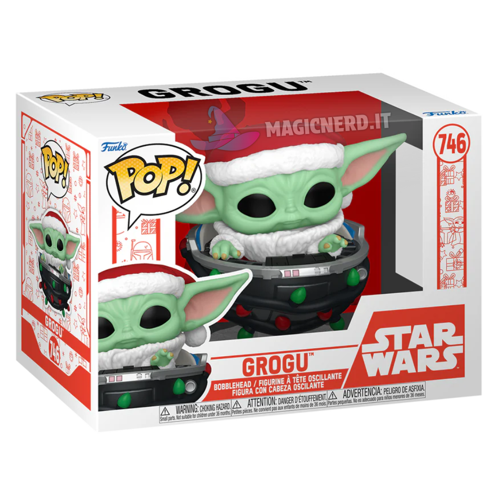 Funko Pop! Star Wars Holiday Grogu 746