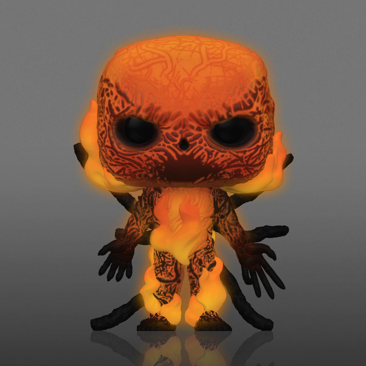 foto più dettagliata del Funko Pop! Stranger Things Vecna (Special Edition) in cui raffigura come il funko pop si illumina al buio