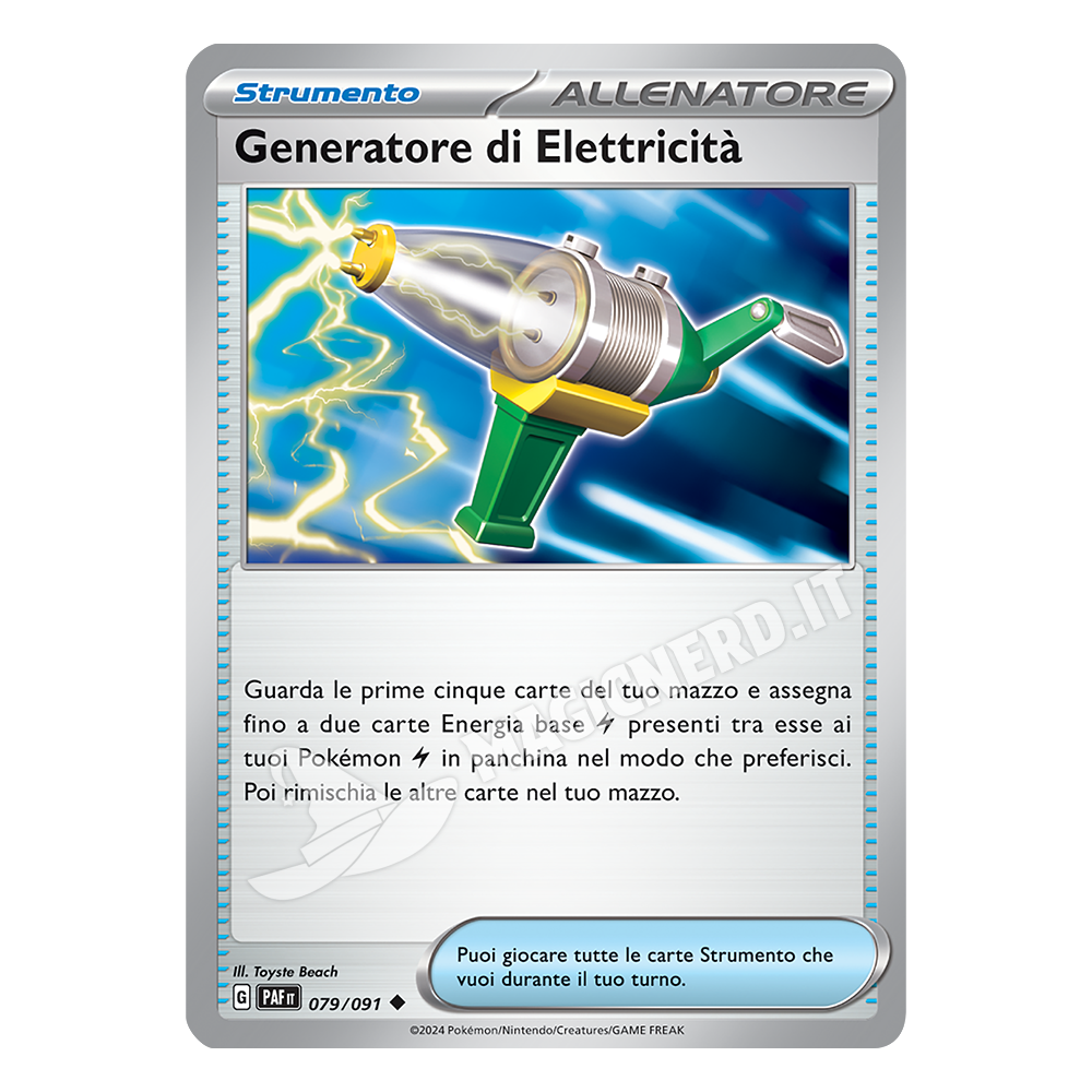 079/091 Generatore di Elettricità Non Comune PAF