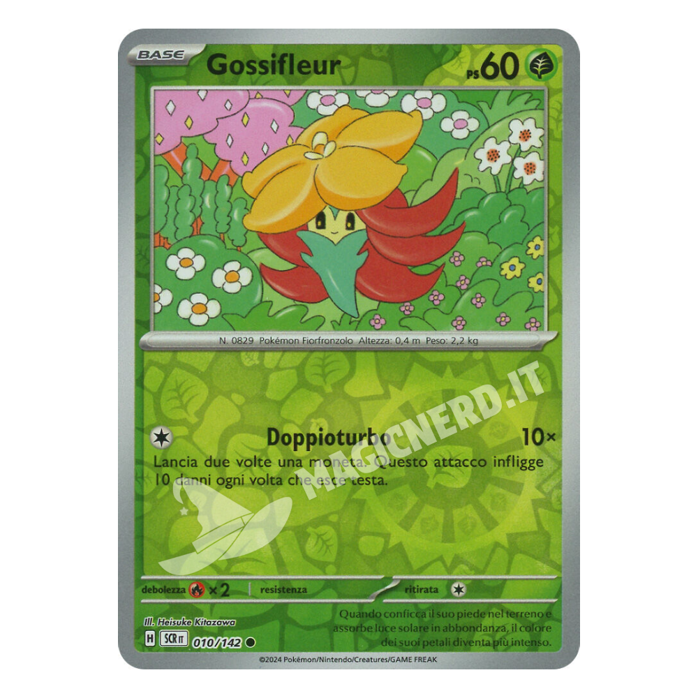 010-142 Gossifleur Comune Reverse - Corona Astrale (ITA)