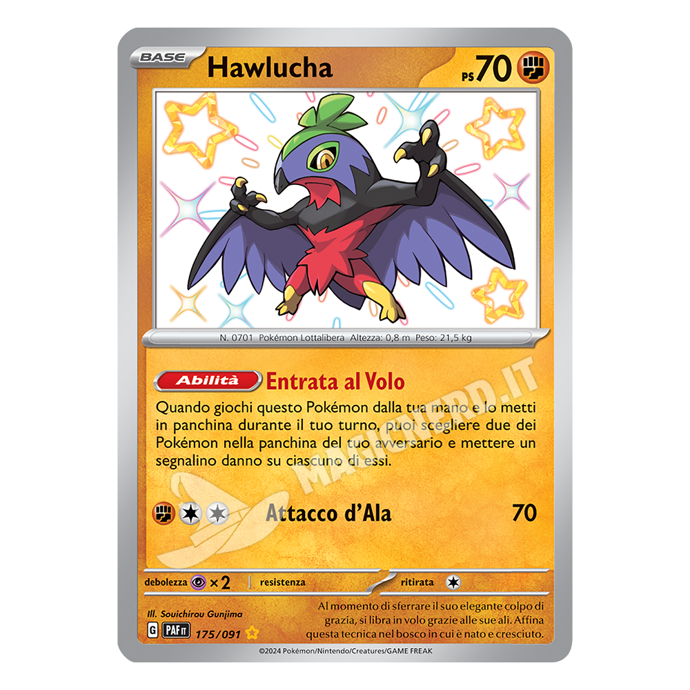 175/091 Hawlucha Shiny
