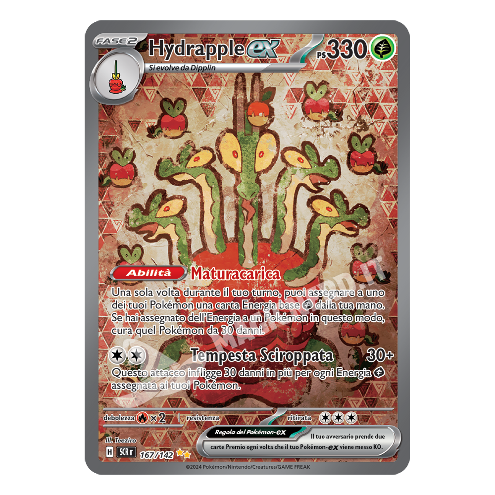 Hydrapple ex Alternative Art SCR 167 (ITA)