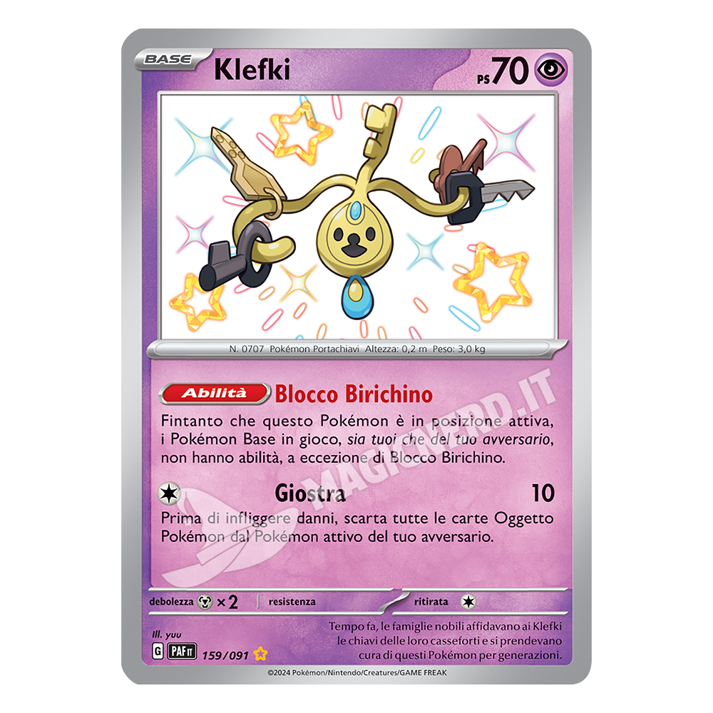 159/091 Klefki Shiny