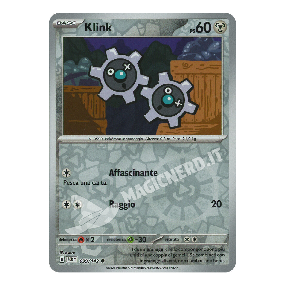 Klink Comune Reverse SCR 099 (ITA)