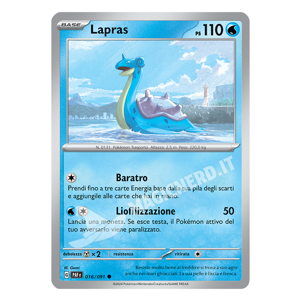 Lapras Comune PAF 016