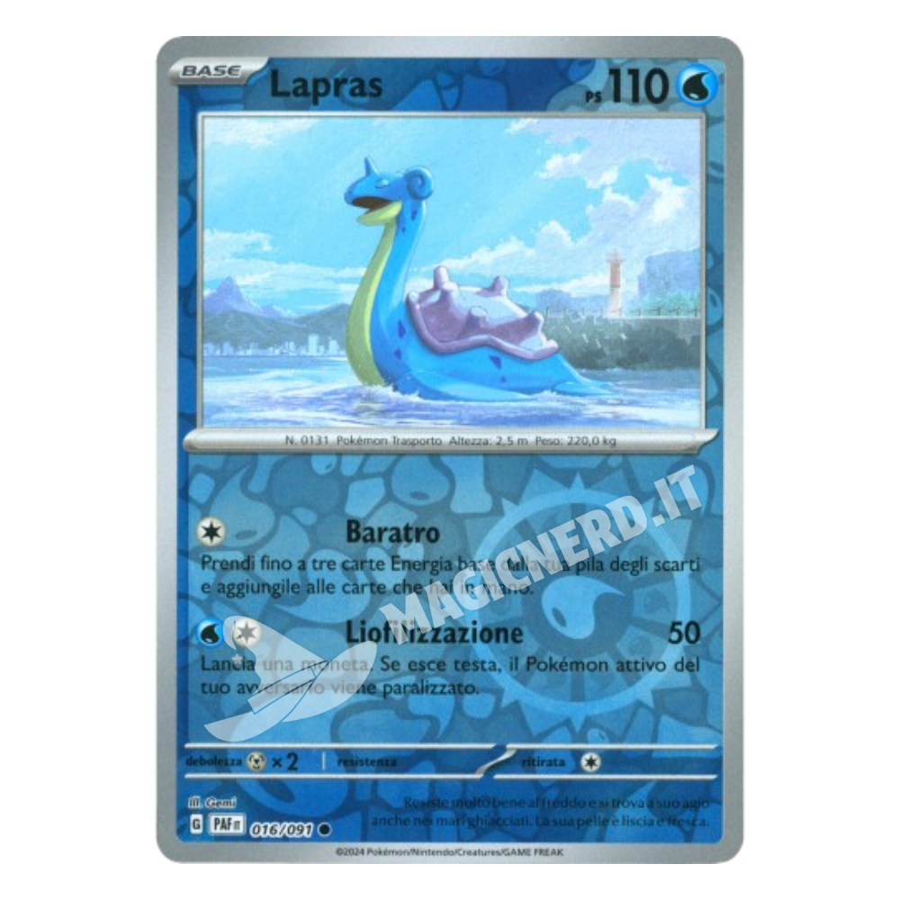 Lapras Comune Reverse PAF 016