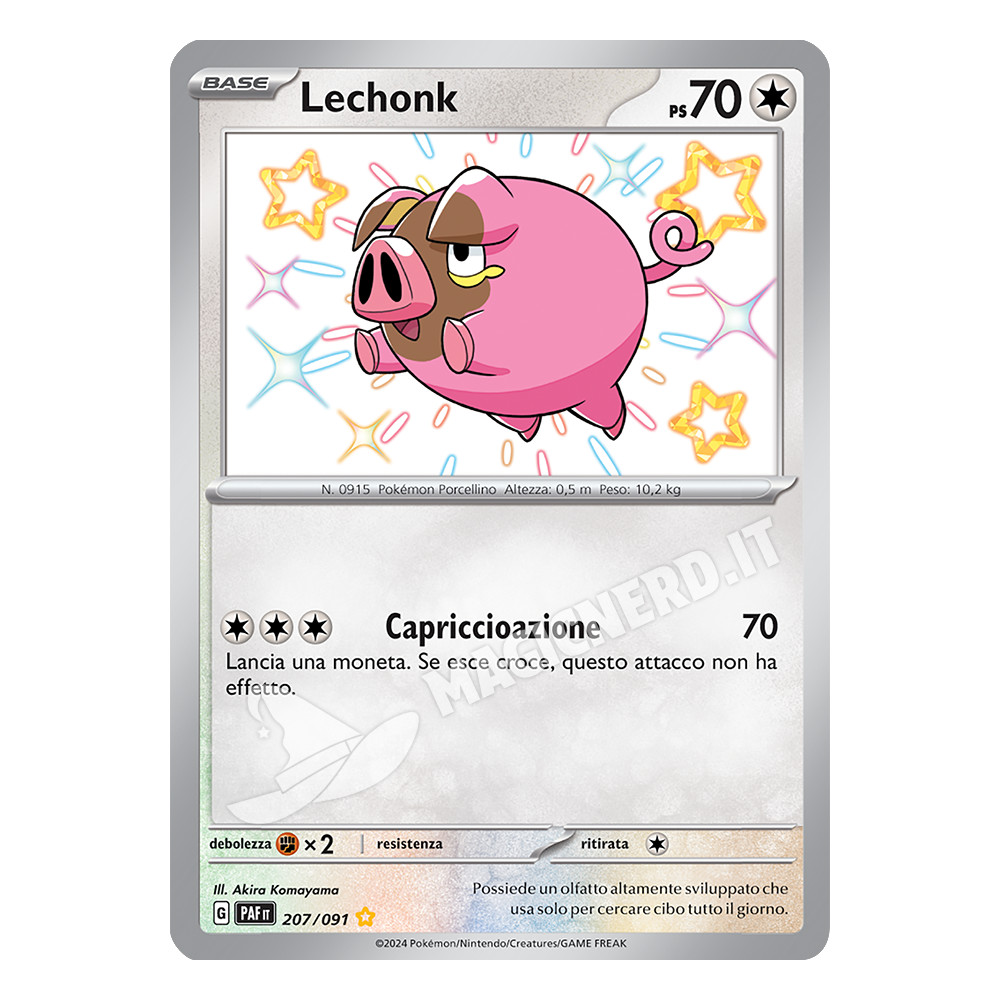 207/091 Lechonk Shiny
