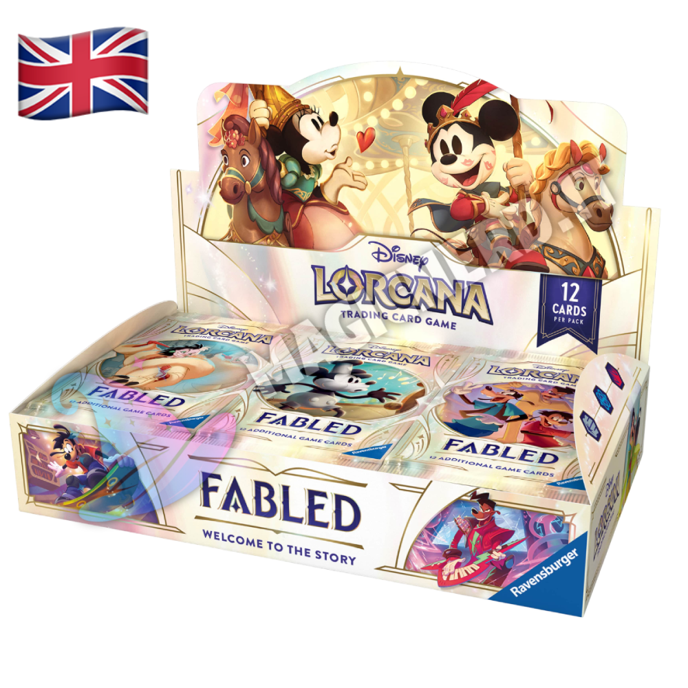 Lorcana - Fabled - Booster Box da 24 Bustine (ENG)