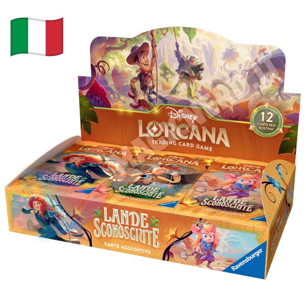 Lorcana - Lande Sconosciute - Booster Box da 24 Bustine (ITA)