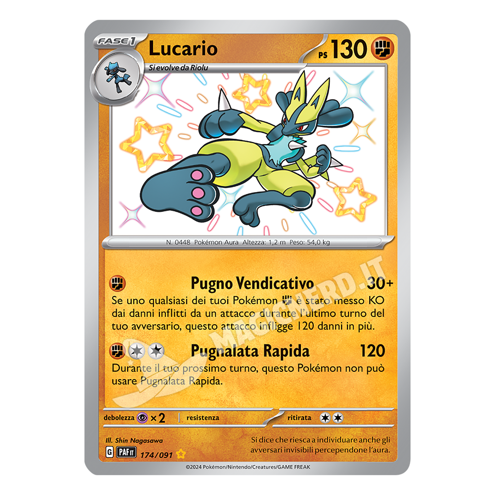 174/091 Lucario Shiny