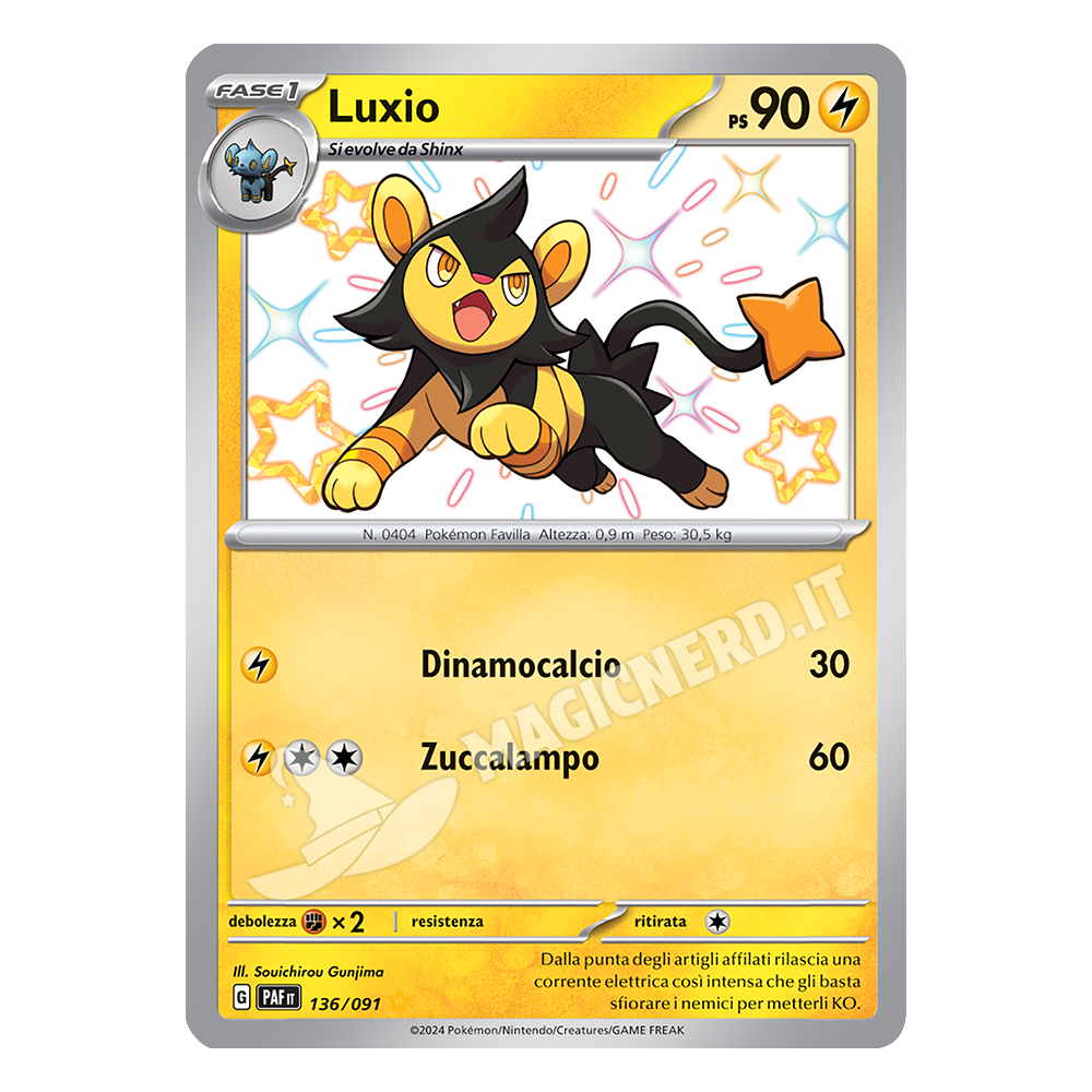 136/091 Luxio Shiny