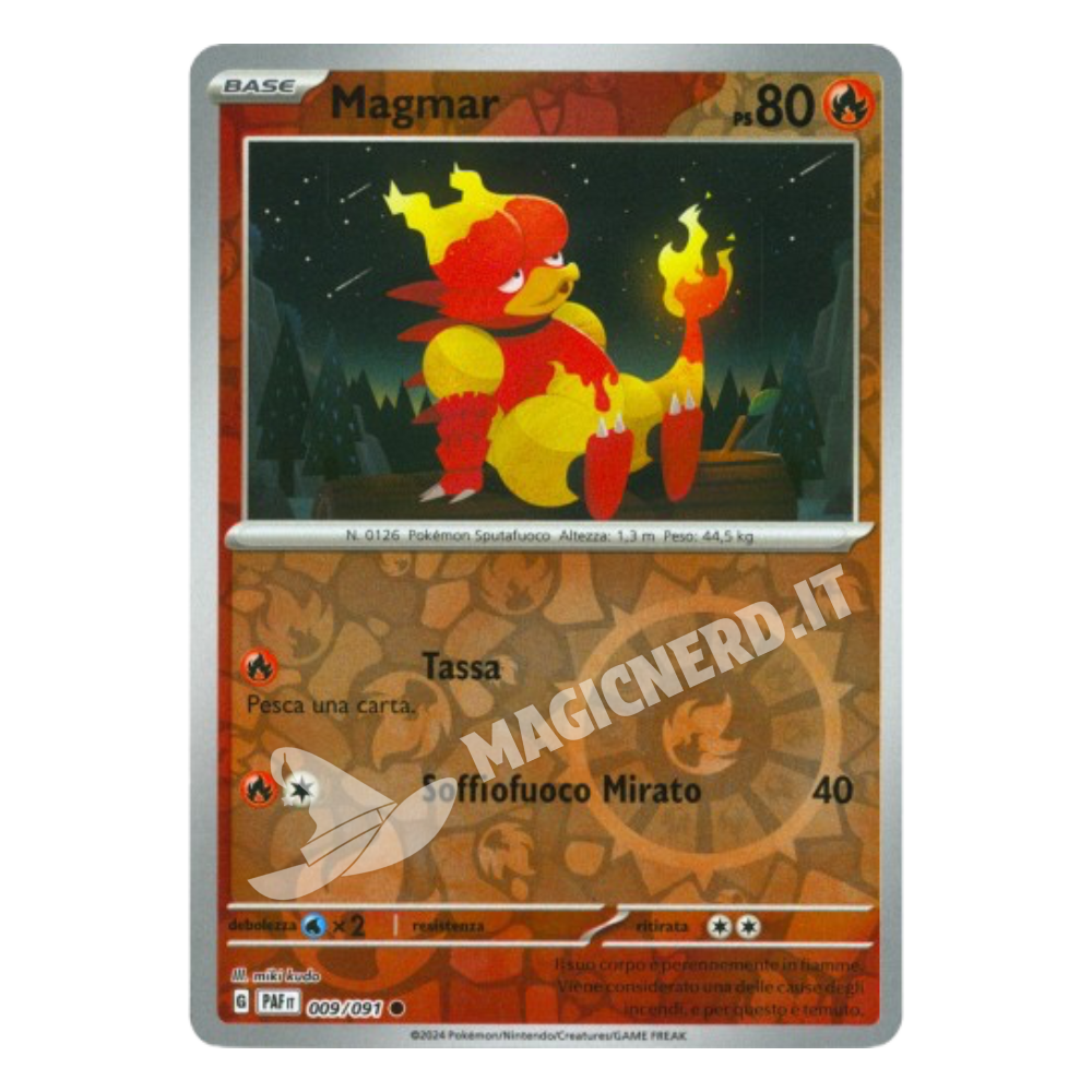 Magmar Comune Reverse PAF 009