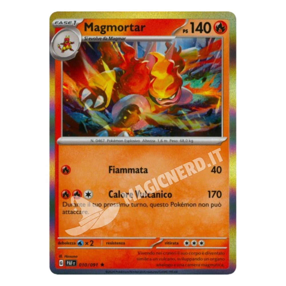Magmortar Holo PAF 010