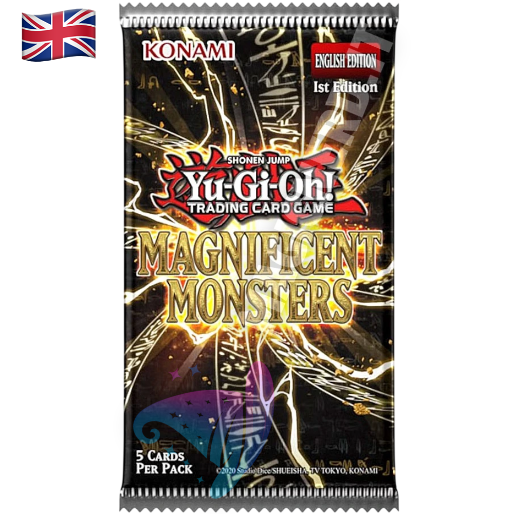 Magnificent Monsters Bustina Singola (5 carte) Yu-Gi-Oh! ENG
