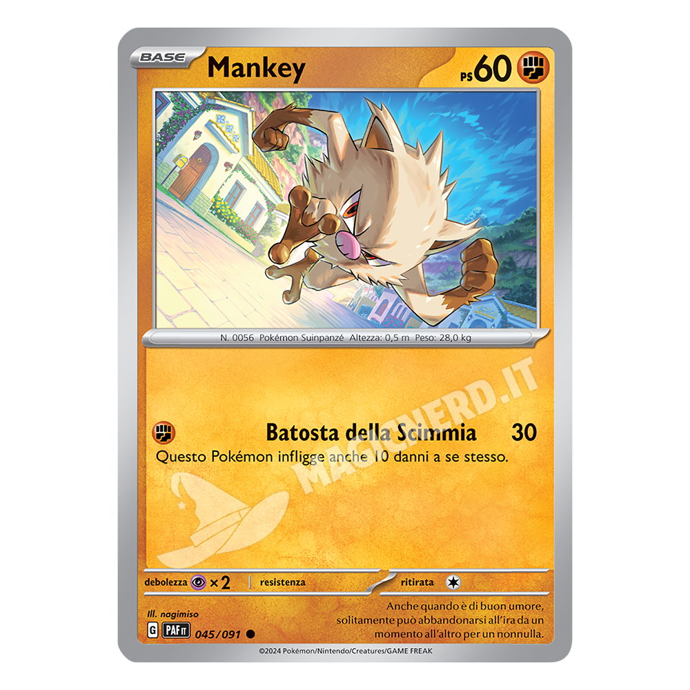 045/091 Mankey Comune PAF
