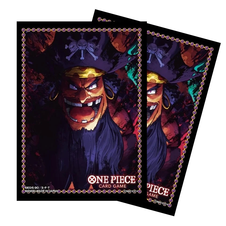 Marshall.D.Teach Official Sleeves One Piece Card Game (70 Sleeves)