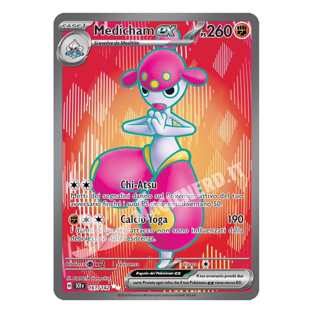 Medicham ex Full Art SCR 161 (ITA)