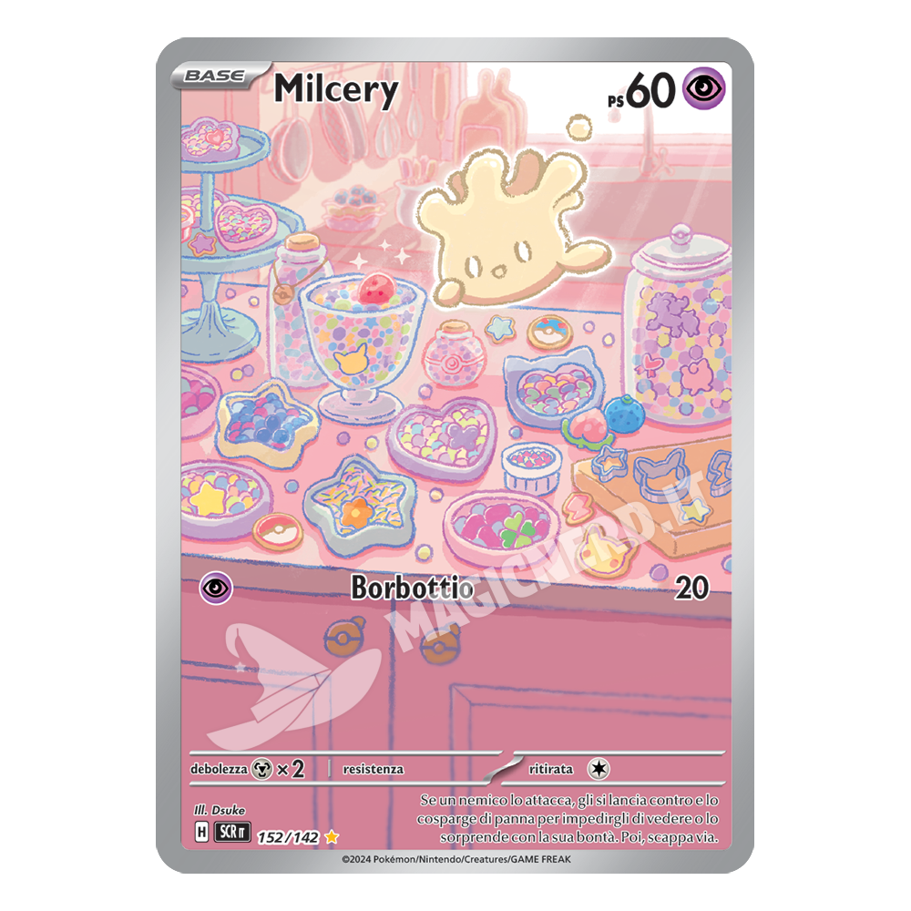 Milcery Illustrazione Rara SCR 152 (ITA)