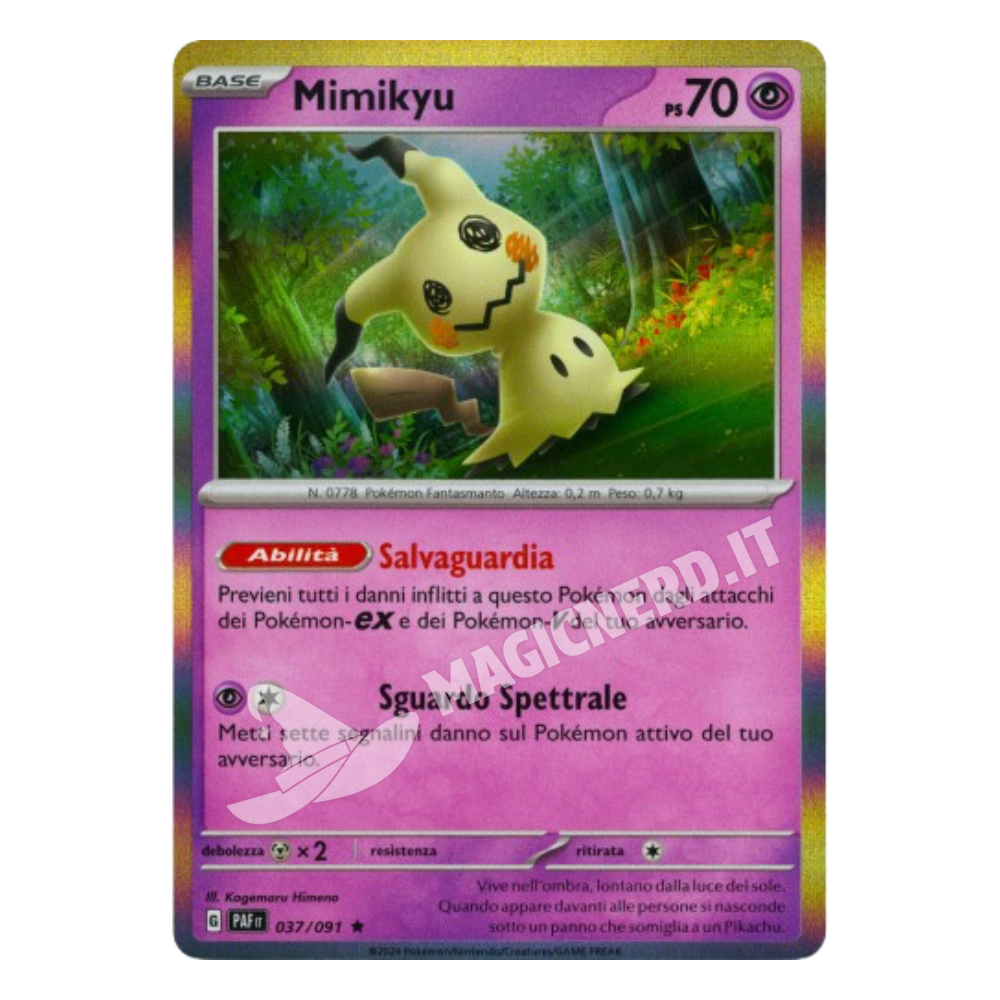 Mimikyu Holo PAF 037