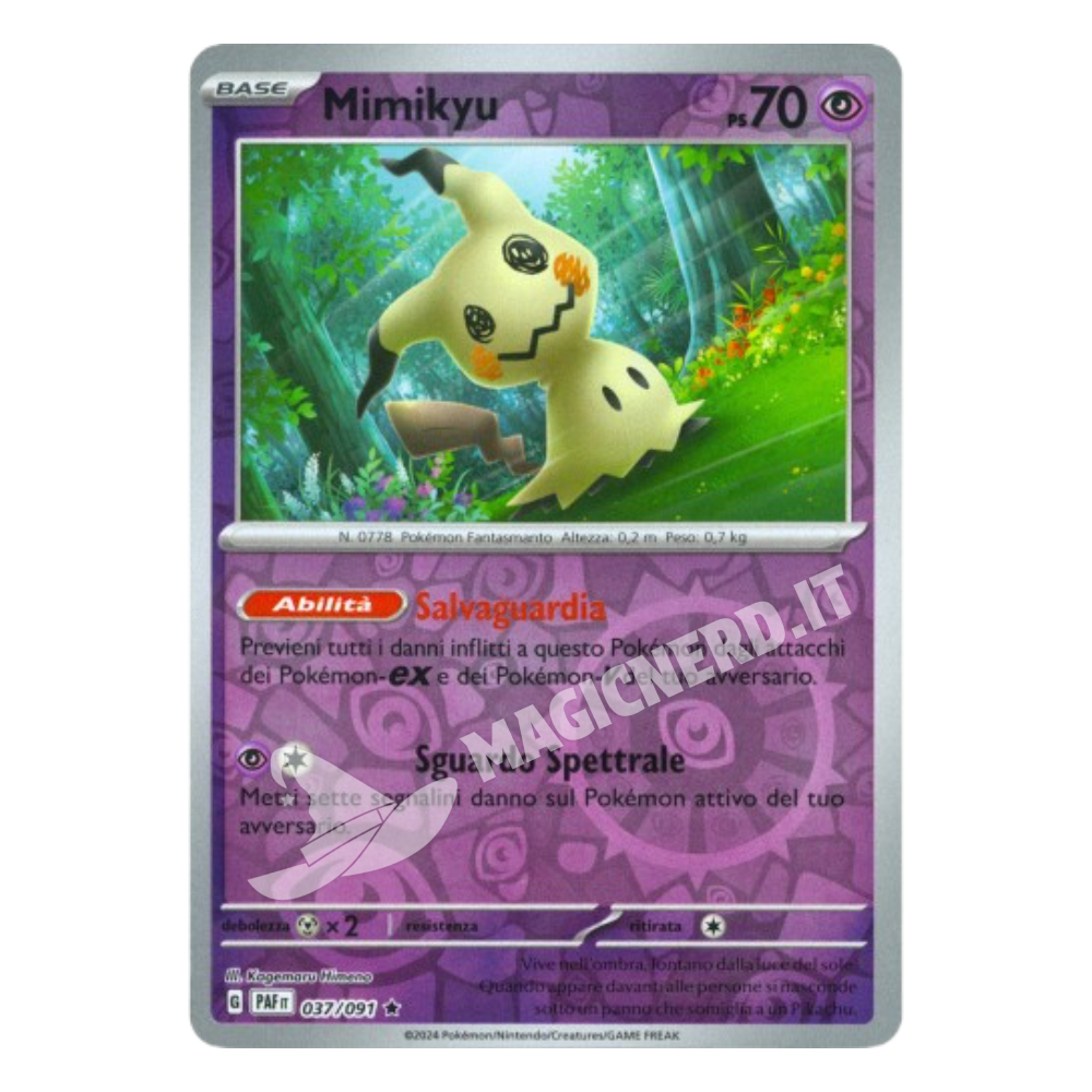 Mimikyu Rara Reverse PAF 037