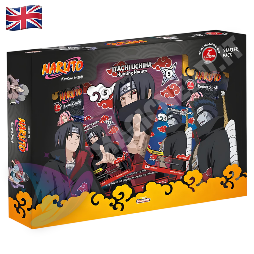 Naruto Mythos Konoha Shidō Seconda Edizione – Special Pack – Itachi e Kisame (ENG)