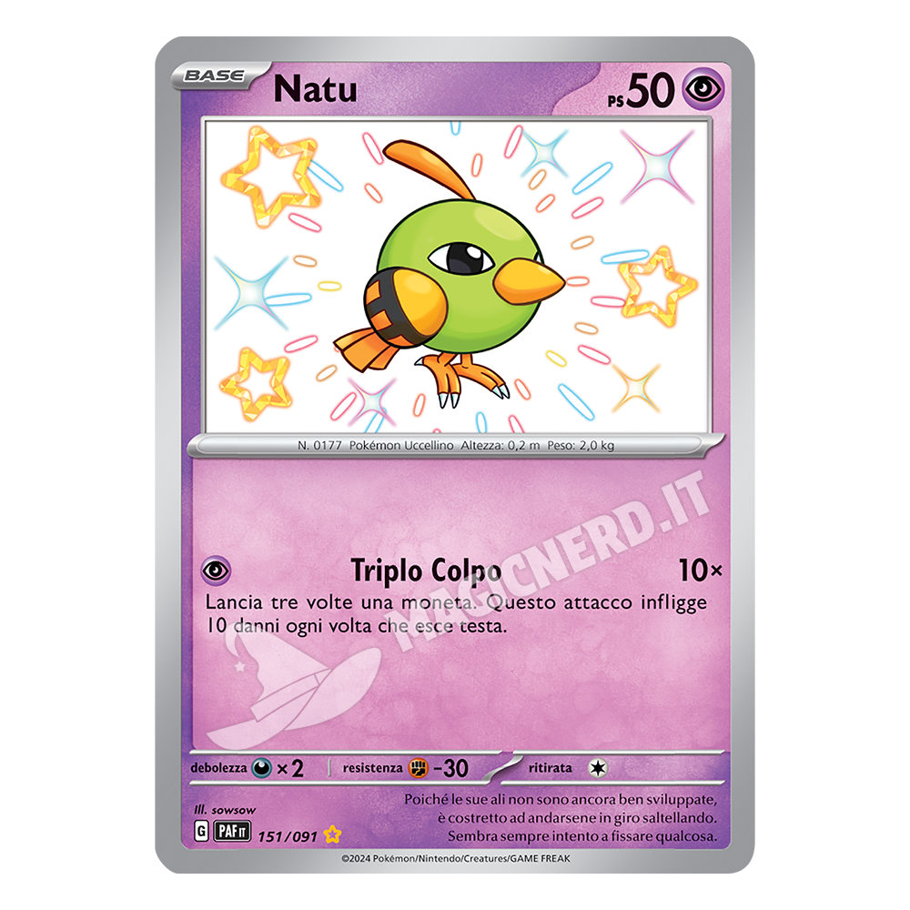 151/091 Natu Shiny