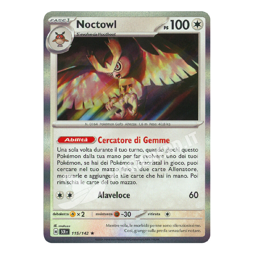 Noctowl Holo SCR 115 (ITA)