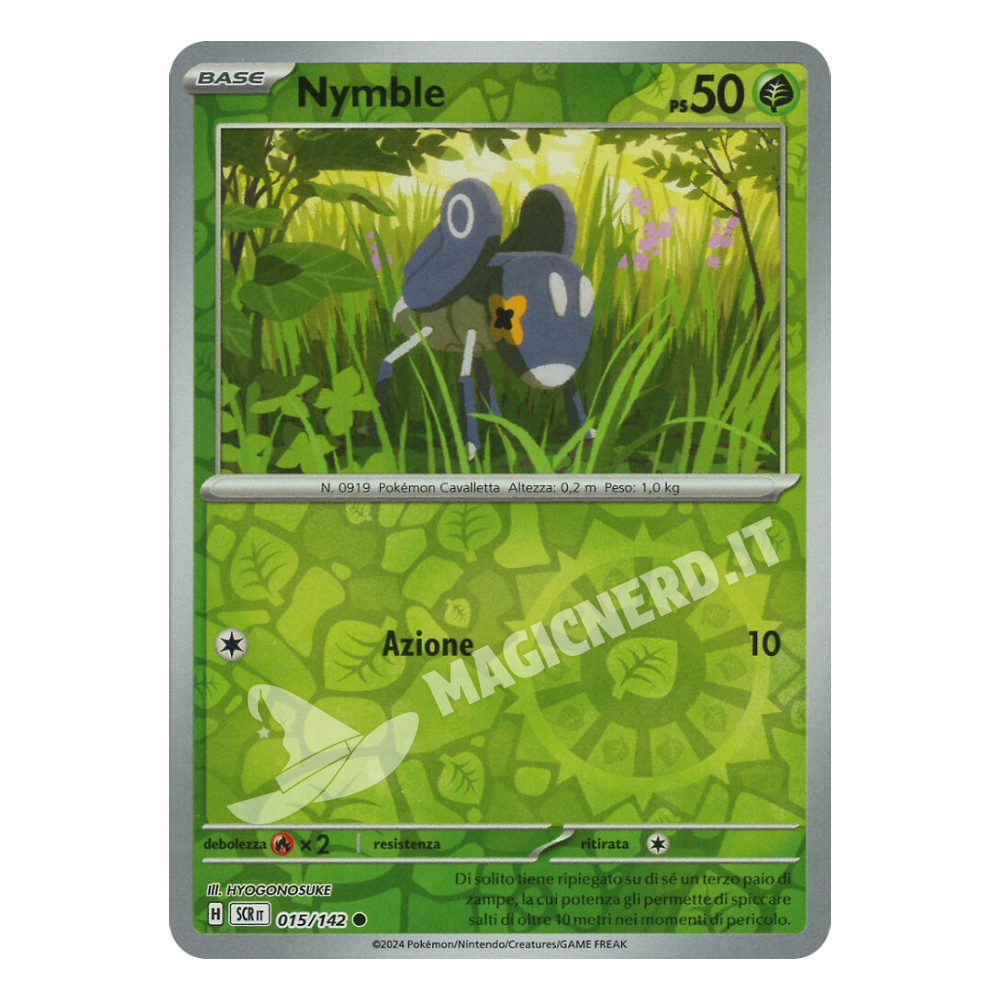 015-142 Nymble Comune Reverse - Corona Astrale (ITA)