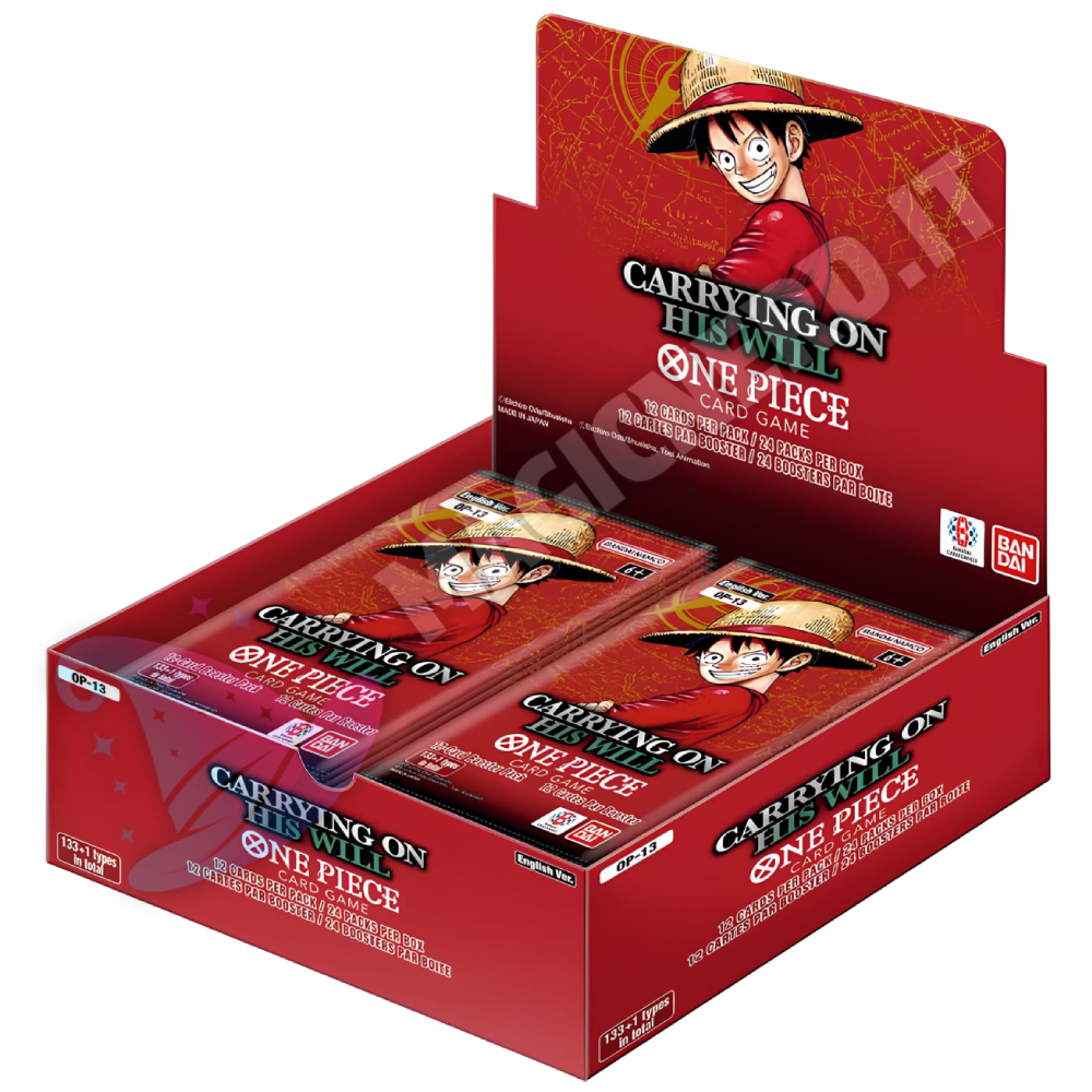 One Piece Box OP13 Carrying On His Will 24 Buste (ENG)
