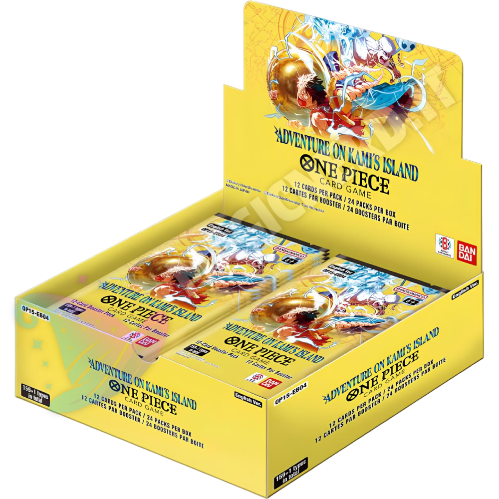 One Piece Card Game - Adventure on Kami’s Island Box OP15-EB04 Booster Box da 24 Bustine (ENG)