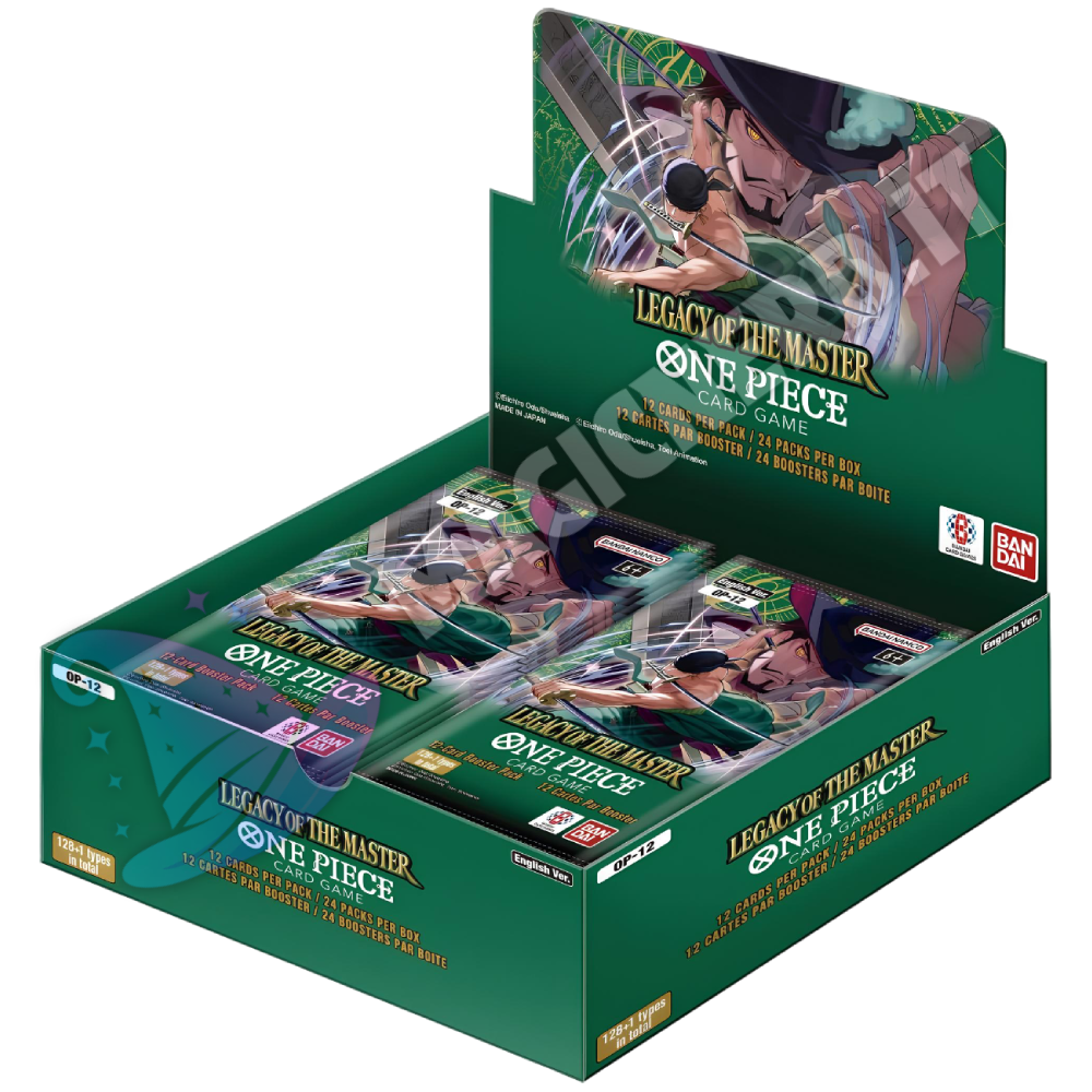 One Piece Card Game OP-12 - Legacy of the Master - Box 24 Bustine ENG
