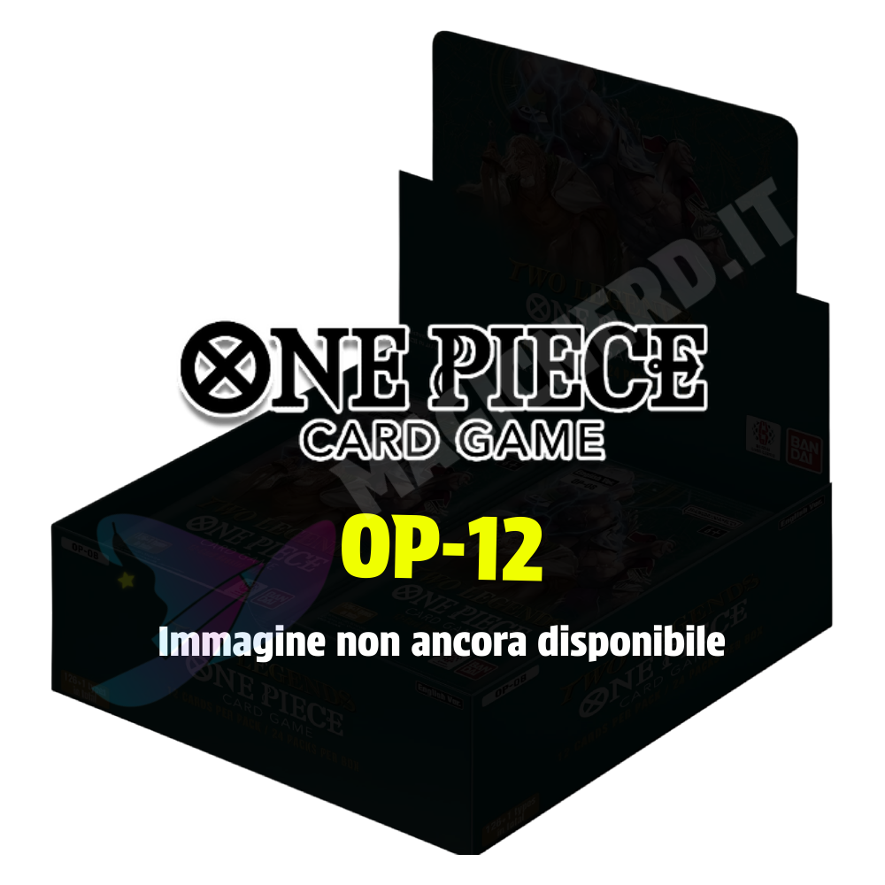 One Piece OP12 Legacy of the Master Box 24 Bustine ENG