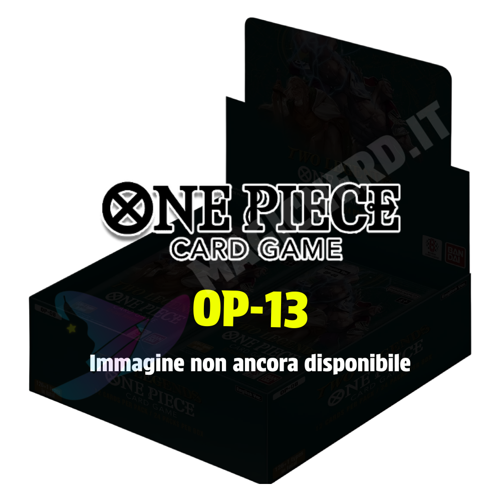 One Piece Card Game OP13 Box 24 Bustine ENG