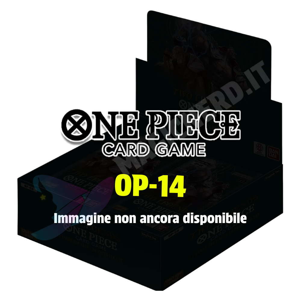 One Piece Card Game OP14 Box 24 Bustine ENG