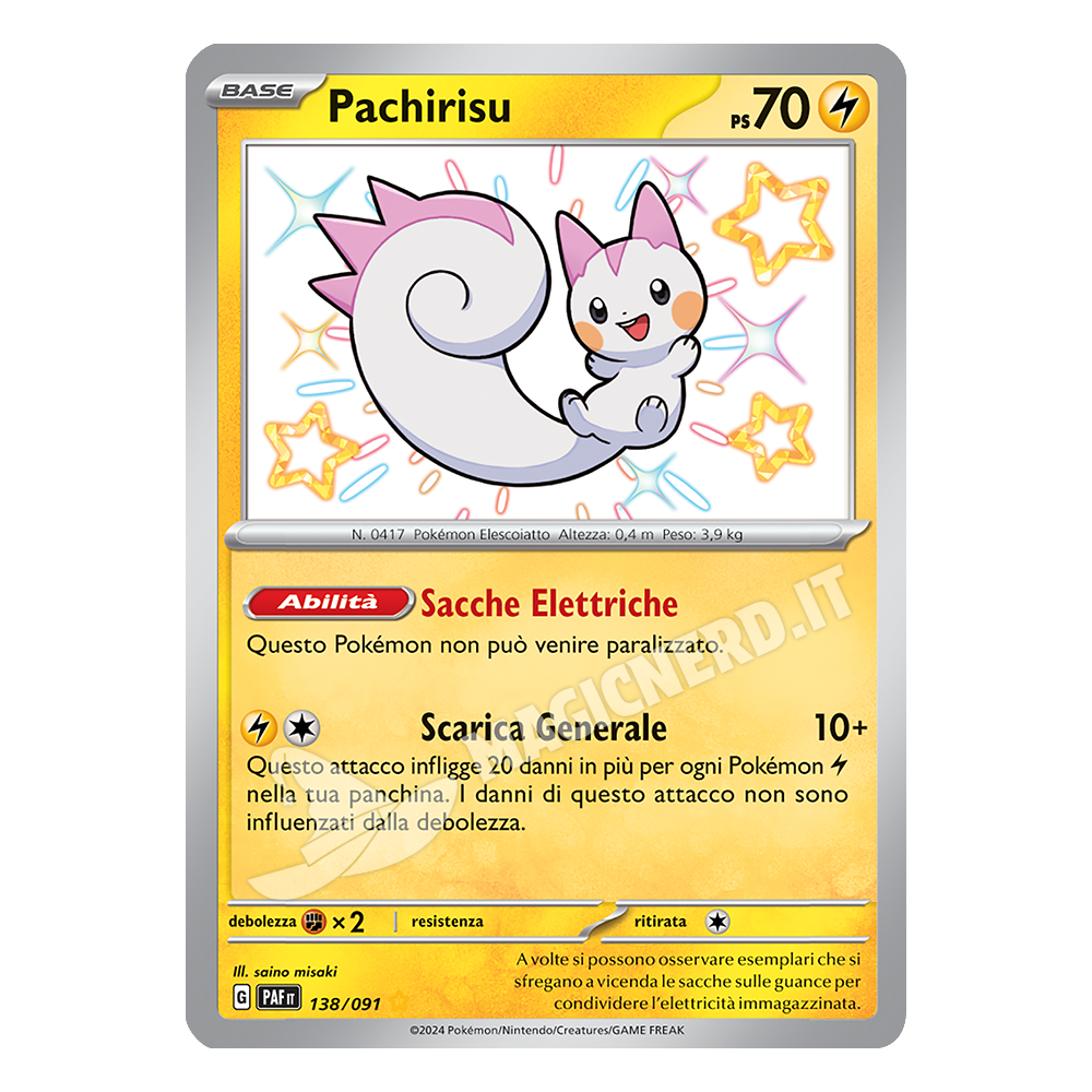 138/091 Pachirisu Shiny