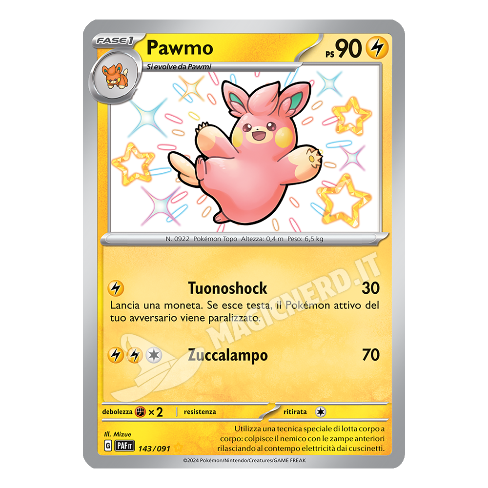 143/091 Pawmo Shiny