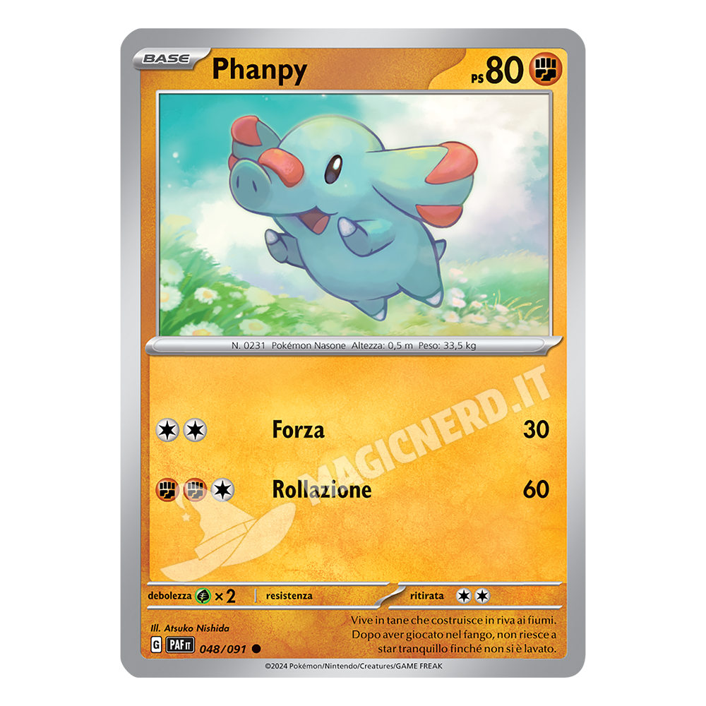 048/091 Phanpy Comune PAF