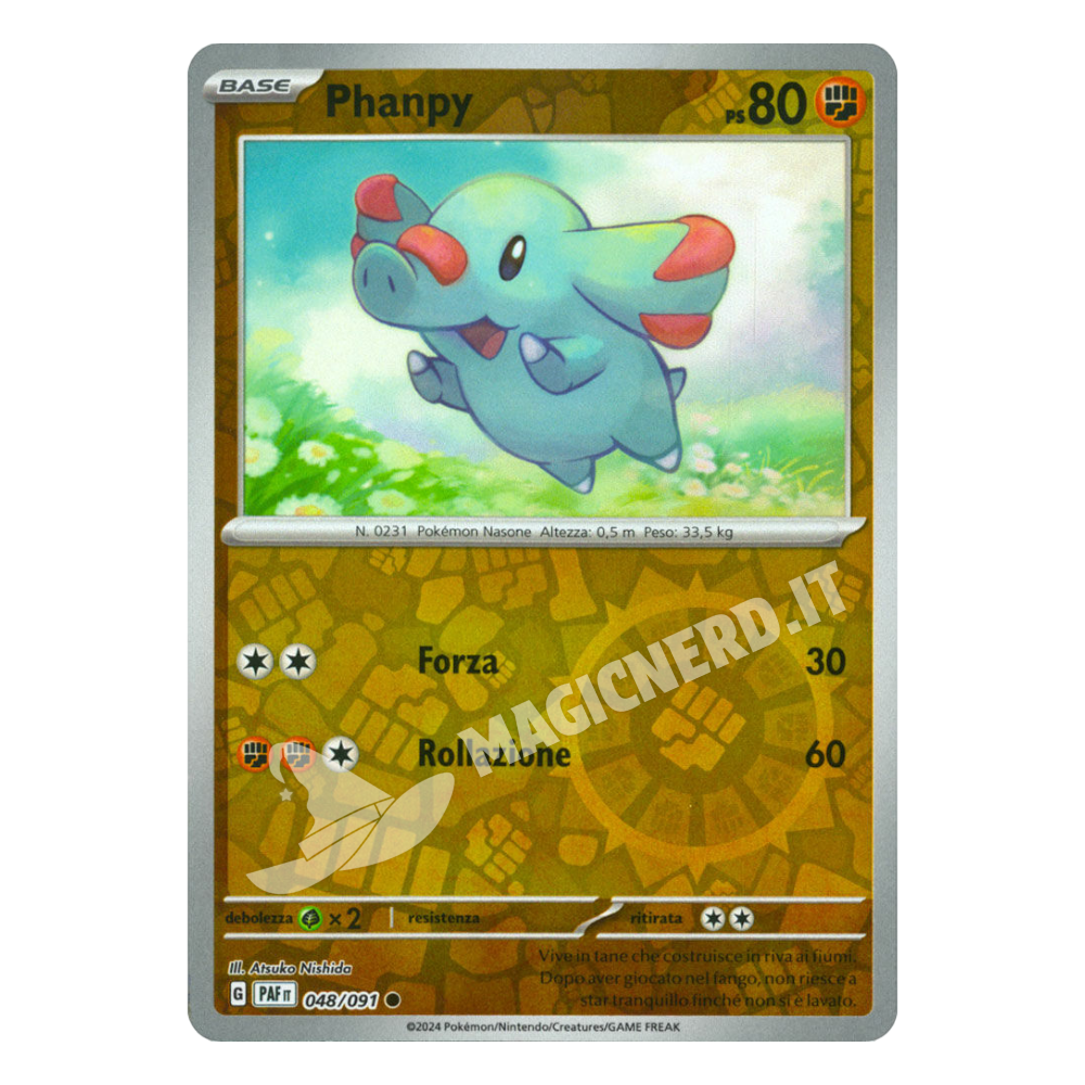 048/091 Phanpy Comune Reverse PAF
