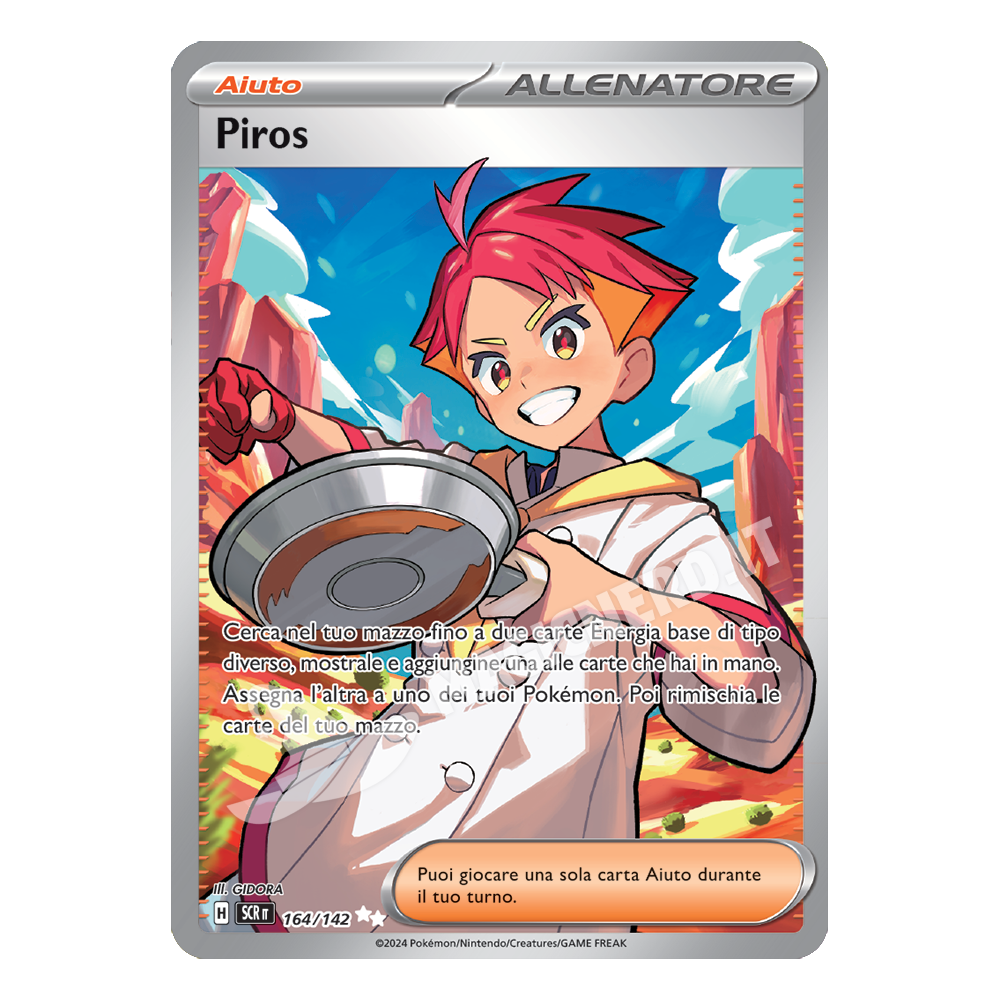 Piros Full Art SCR 164 (ITA)