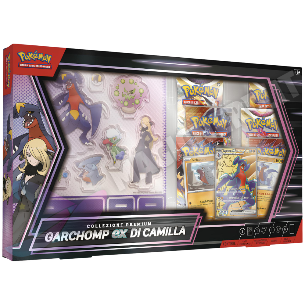 Pokemon Collezione Premium Garchomp Ex Di Camilla (ITA)
