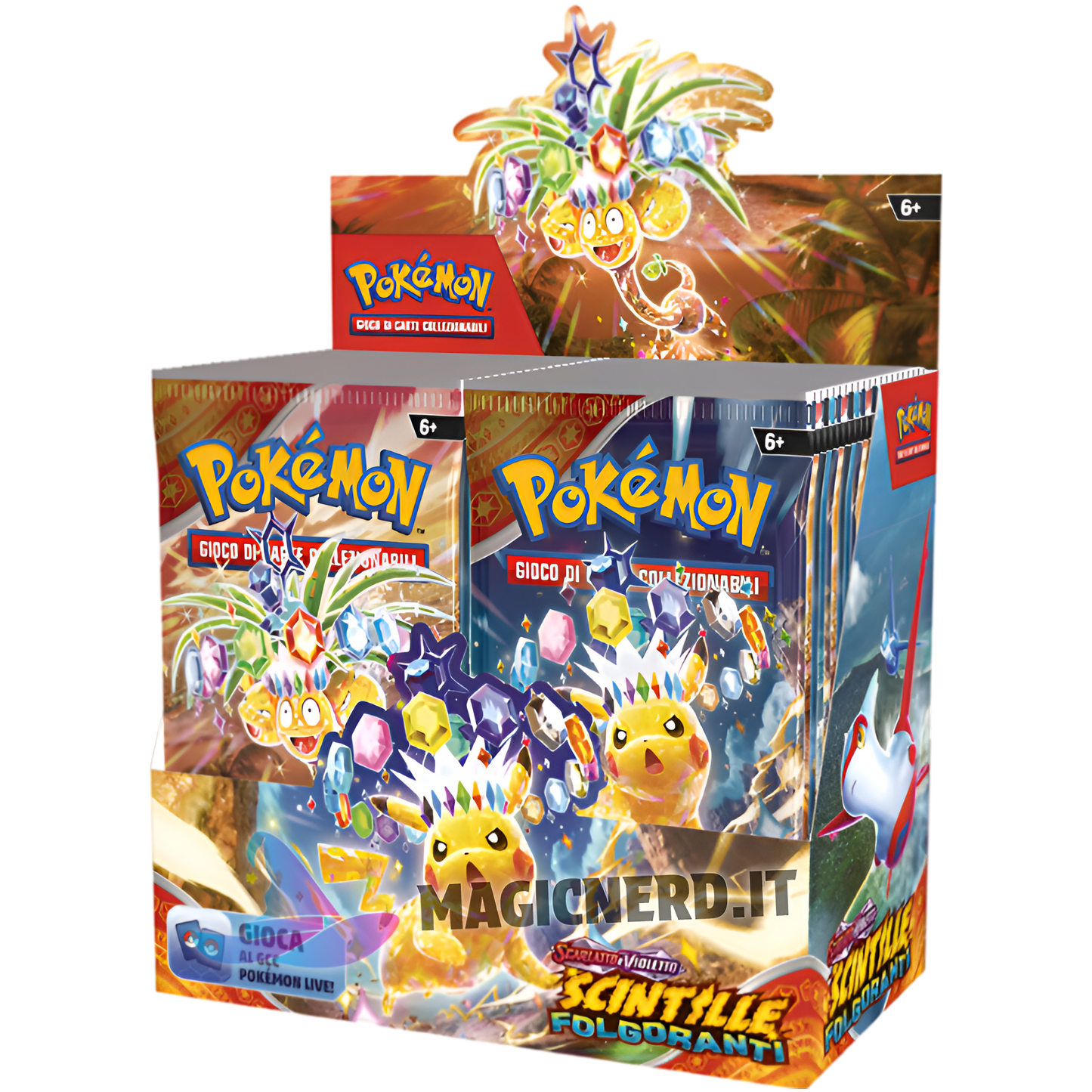 Pokemon Scintille Folgoranti Display Box 36 Buste (ITA)