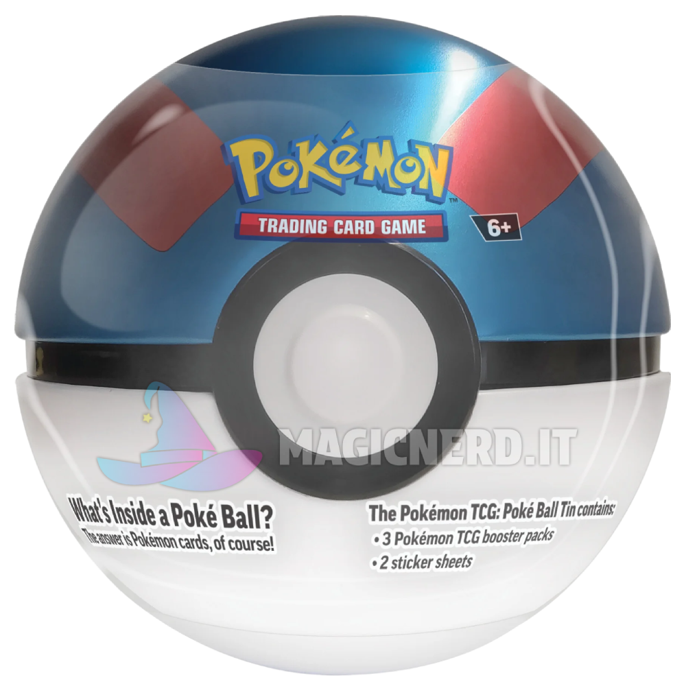 Pokémon Tin Mega Ball Ottobre 2024 - Poké Ball (ITA)
