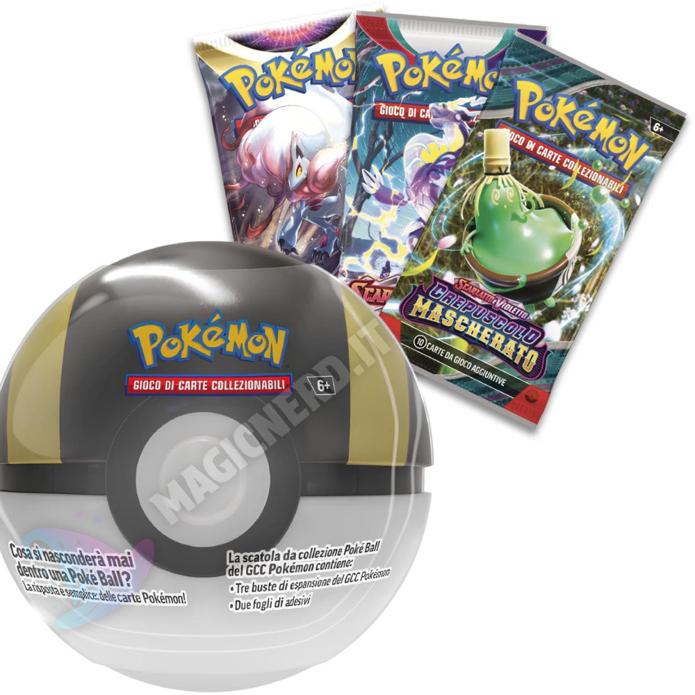 Pokémon Tin Poke Ball Dicembre 2025 Ultra Ball (ITA)