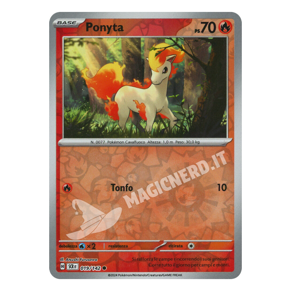 Ponyta Comune Reverse SCR 019 (ITA)