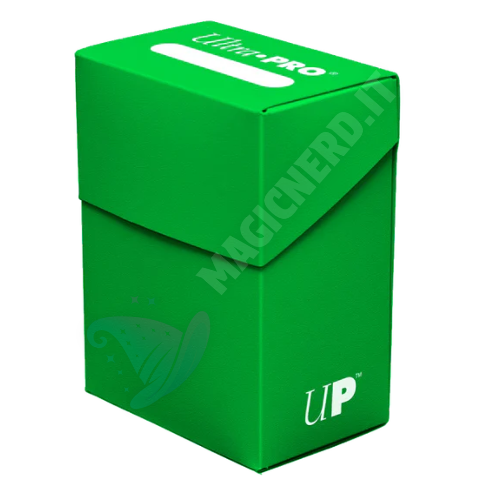 Portamazzo Deck Box Lime Green 80+ Ultra PRO