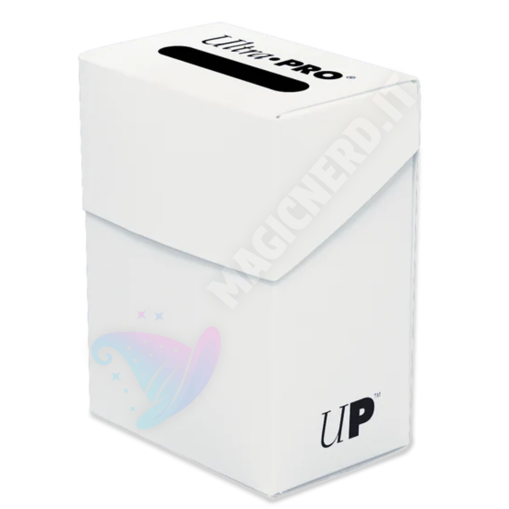 Portamazzo Deck Box White 80+ Ultra PRO