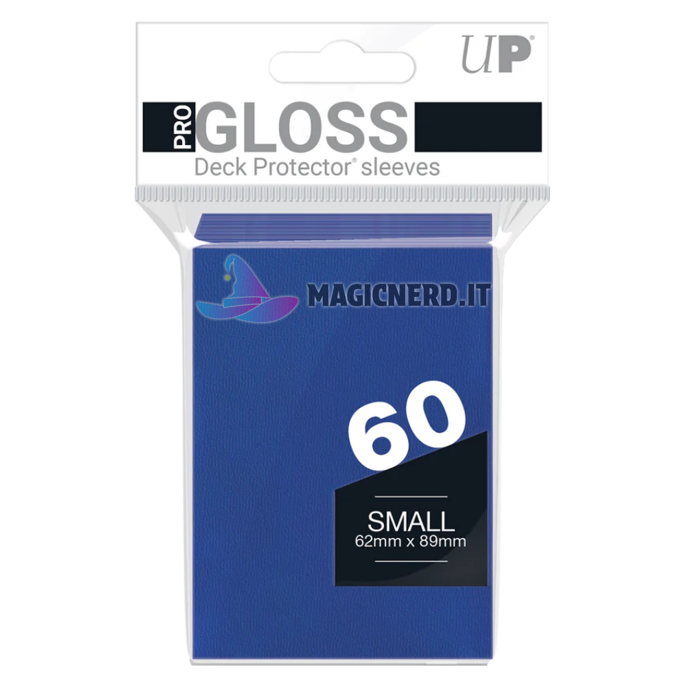 PRO-Gloss Small Deck Protector Sleeves (60ct) Pacific Blu