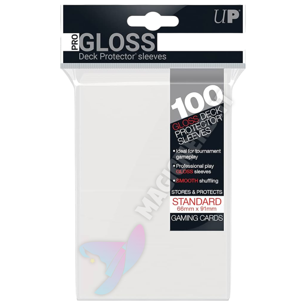 Sleeves PRO-Gloss Standard Size Clear (100 Bustine) - Ultra Pro